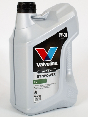 Моторное масло Valvoline SYNPOWER FE 0W-30, 5л